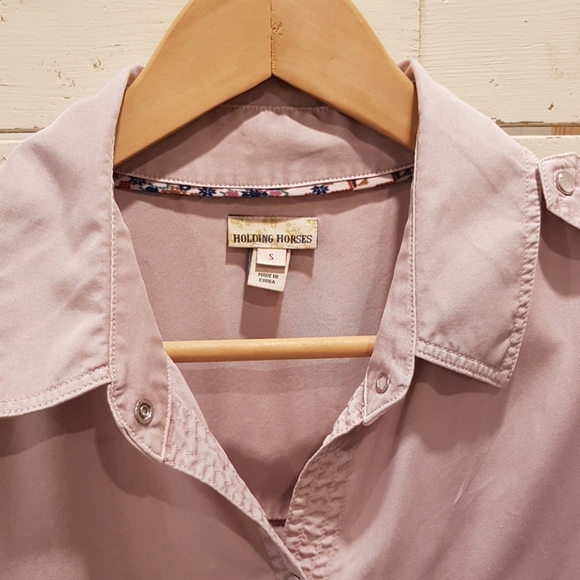 Anthropologie Holding Horses utility shirt S - Picture 2 of 8